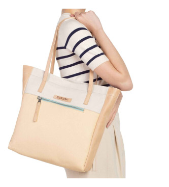 Pikolinos Manacor beige leather bag