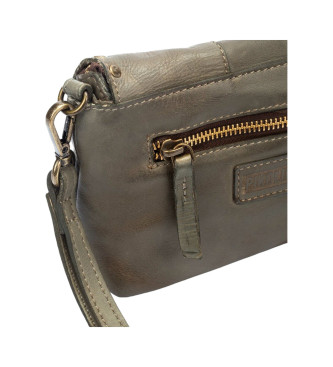 Pikolinos Sitges grey leather bag