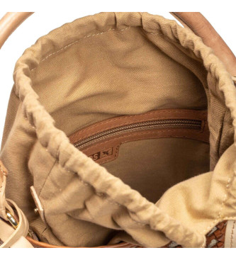 Pikolinos Brown Miramar leather handbag