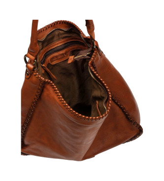 Pikolinos Noia brown leather bag