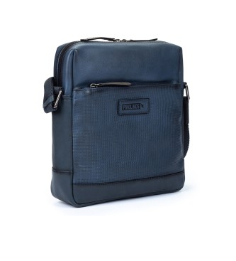 Pikolinos Palomares gecombineerde leren schoudertas blauw