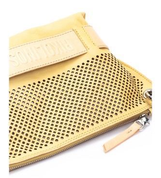 Pikolinos Alcudia yellow leather shoulder bag Alcudia yellow