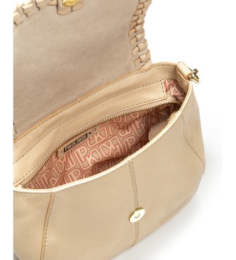 Pikolinos Skuldertaske i lder med beige Maro-hndtag