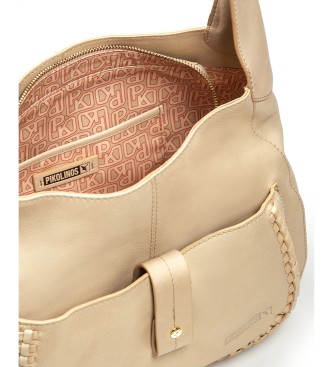 Pikolinos Maro beige leather bag