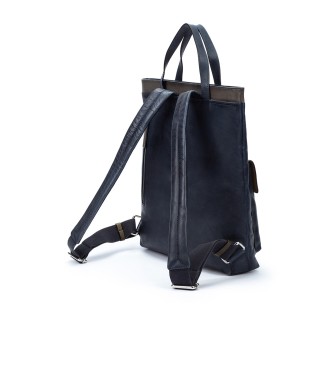 Pikolinos Leather backpack Figueres Navy