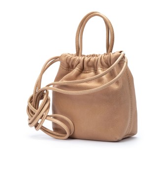 Pikolinos Sac en cuir taupe Mura