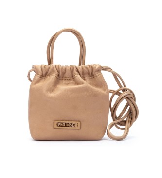 Pikolinos Sac en cuir taupe Mura