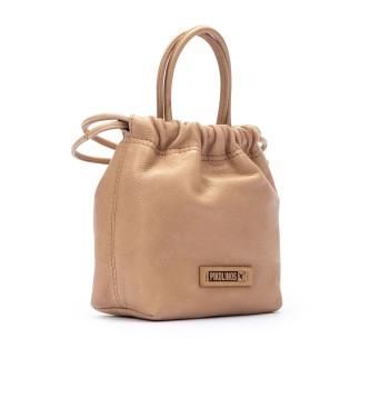 Pikolinos Sac en cuir taupe Mura