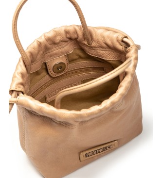 Pikolinos Sac en cuir taupe Mura