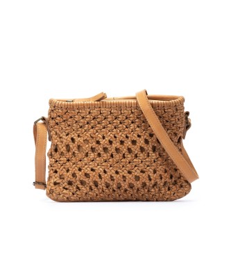 Pikolinos Borsa a tracolla Tamariu in pelle marrone
