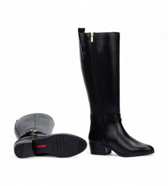 Pikolinos Botas de couro Daroca preto