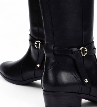 Pikolinos Botas de couro Daroca preto
