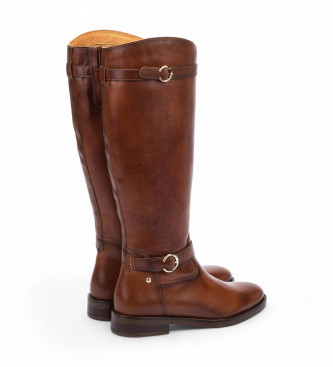 Pikolinos Botas de couro castanhas Puertollano