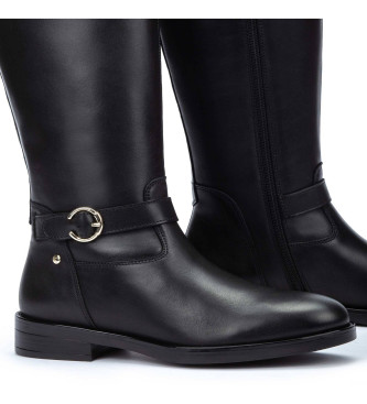 Pikolinos Botas de couro Puertollano preto