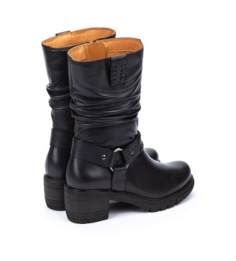 Pikolinos Stivali in pelle nera San Sebastian