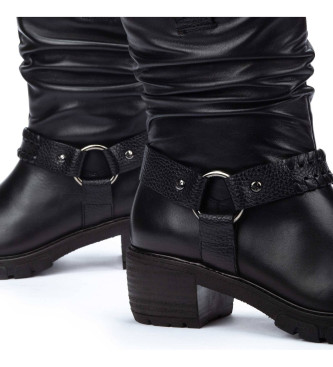 Pikolinos Stivali in pelle nera San Sebastian