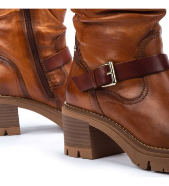 Pikolinos Bottes en cuir Soria marron