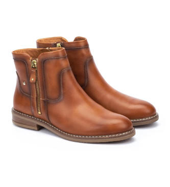 Pikolinos Aldaya - Bottines en cuir marron