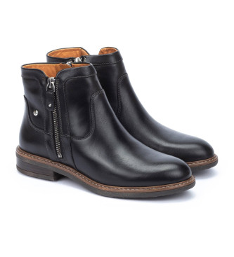 Pikolinos Aldaya leather ankle boots black