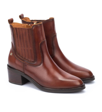 Pikolinos Bottines en cuir Bacarot marron