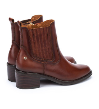 Pikolinos Bottines en cuir Bacarot marron