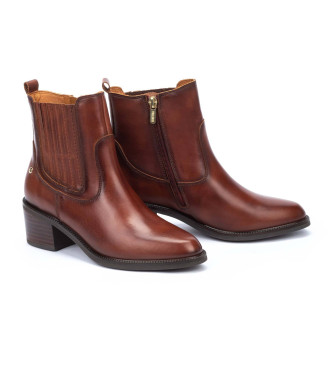 Pikolinos Bottines en cuir Bacarot marron