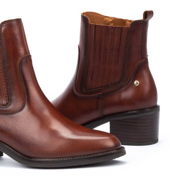 Pikolinos Bottines en cuir Bacarot marron