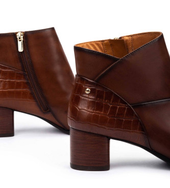 Pikolinos Calafat braune Lederstiefeletten