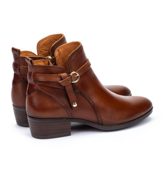 Pikolinos Braune Daroca-Stiefel aus Leder