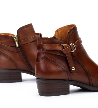 Pikolinos Braune Daroca-Stiefel aus Leder