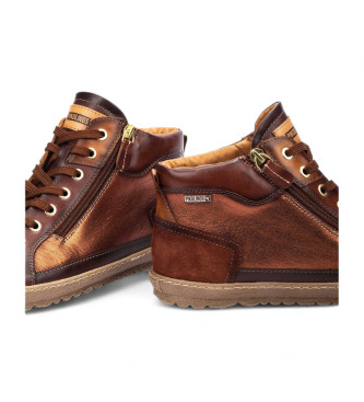 Pikolinos Bottines en cuir marron Lagos