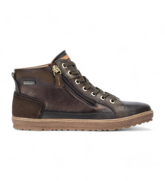 Pikolinos Bottines en cuir marron Lagos