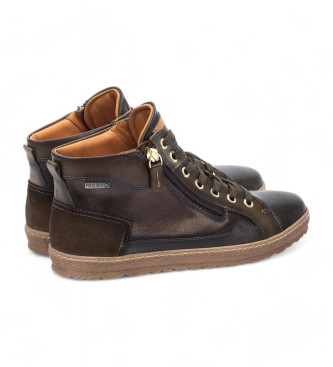 Pikolinos Bottines en cuir marron Lagos