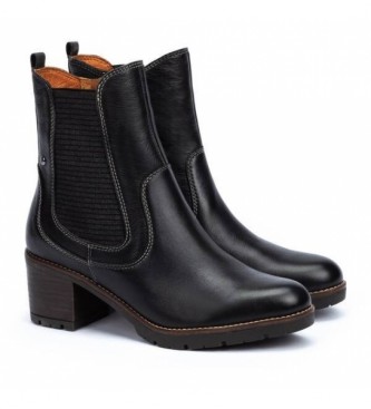 Pikolinos Llanes leather ankle boots black
