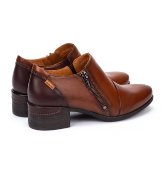 Pikolinos Braune Malaga Lederstiefeletten