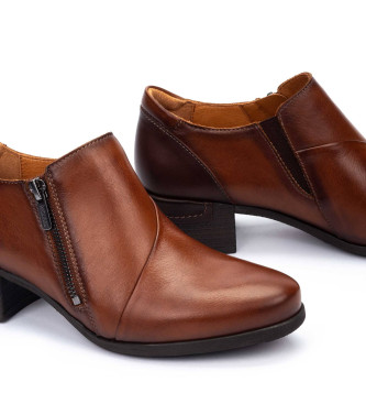 Pikolinos Braune Malaga Lederstiefeletten