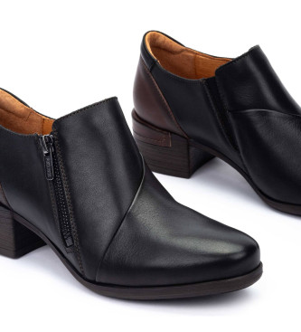 Pikolinos Usnjeni gležnjarji Malaga black