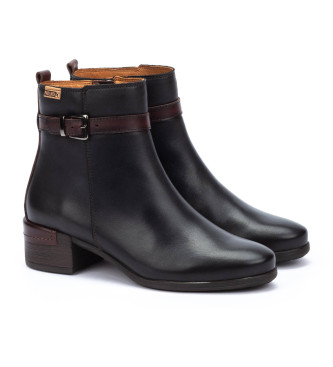 Pikolinos Usnjeni gležnjarji Malaga black