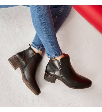 Pikolinos Bottines en cuir Malaga noir