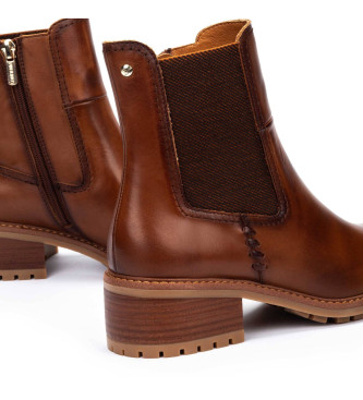 Pikolinos Stivaletti in pelle marrone Medina