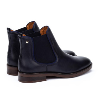 Pikolinos Stivali in pelle blu navy Puertollano