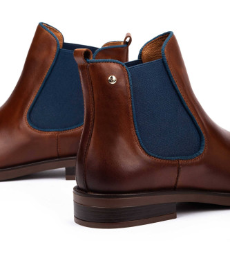 Pikolinos Stivaletti in pelle marrone di Puertollano 