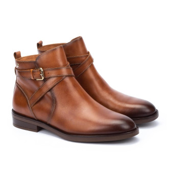 Pikolinos Bottines en cuir Puertollano marron