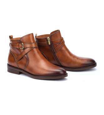 Pikolinos Bottines en cuir Puertollano marron