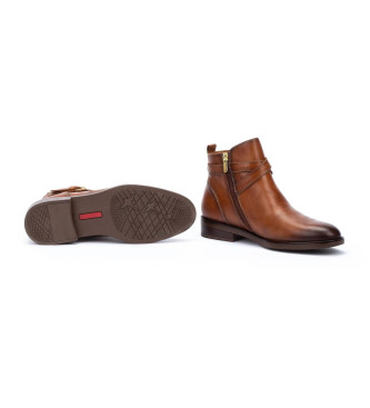 Pikolinos Bottines en cuir Puertollano marron