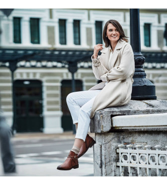 Pikolinos Stivaletti in pelle marrone di Puertollano