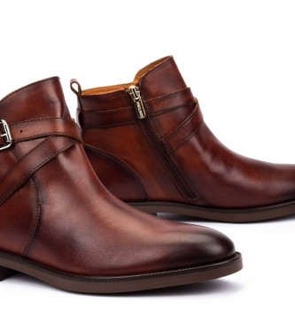 Pikolinos Stivaletti in pelle marrone di Puertollano