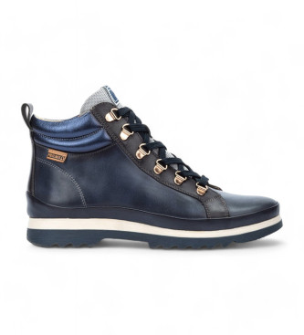 Pikolinos Bottines en cuir Vigo navy