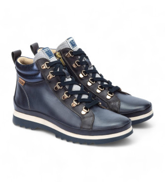 Pikolinos Bottines en cuir Vigo navy