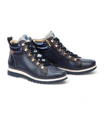 Pikolinos Bottines en cuir Vigo navy